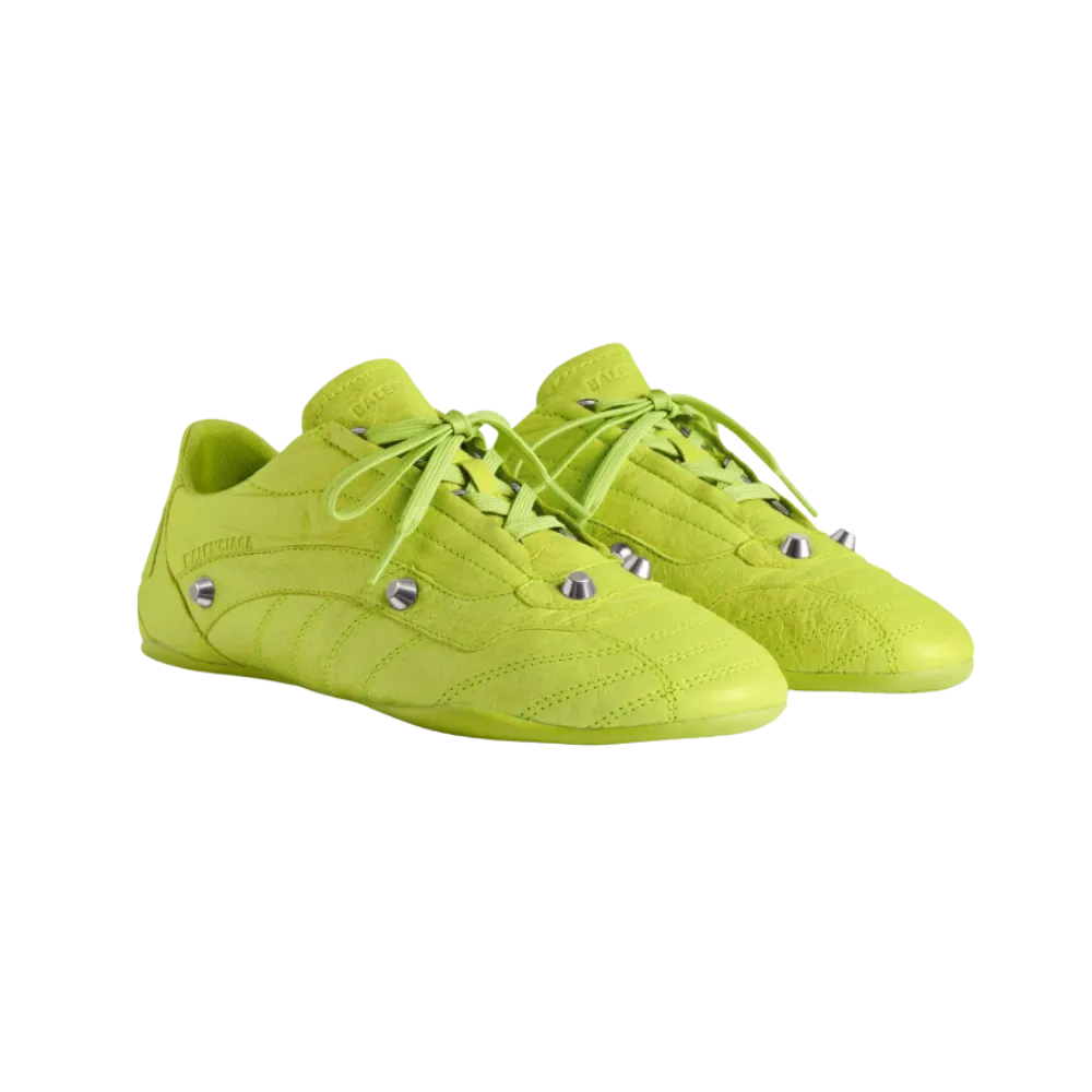 Balenciaga City Sneaker In Granny Green