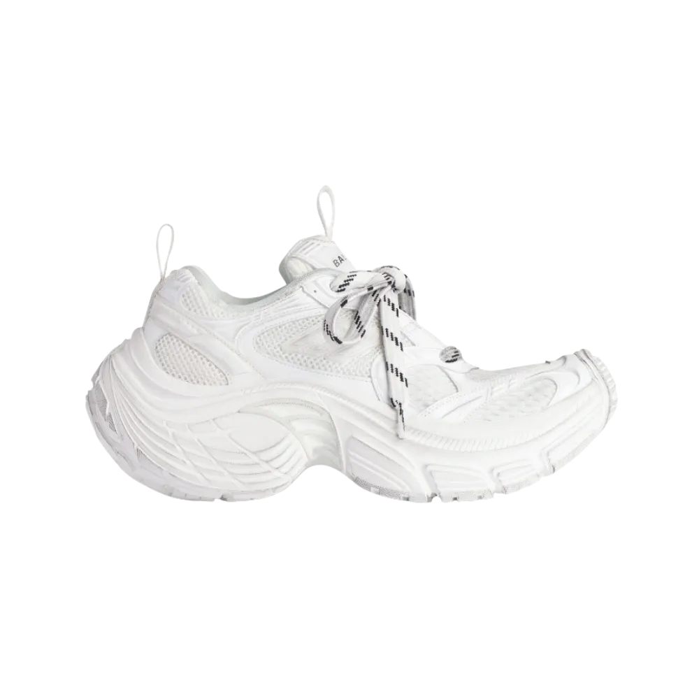 Balenciaga 6XL Sneaker In White Mesh