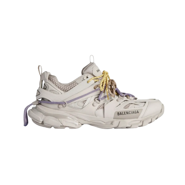 Balenciaga Track Trail Laces Sneaker In Taupe