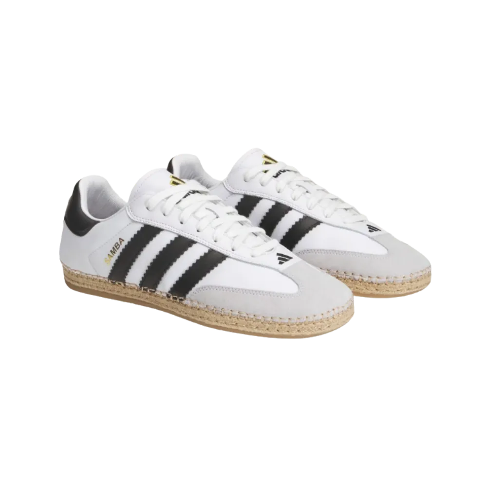 Clot x Adidas Samba Espadrille 'White Black'