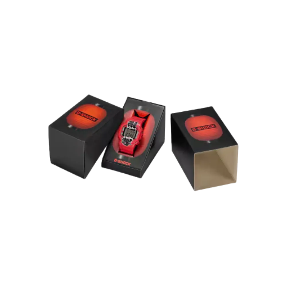 G-Shock Digital Red Lantern Series DW-5600AKA-4