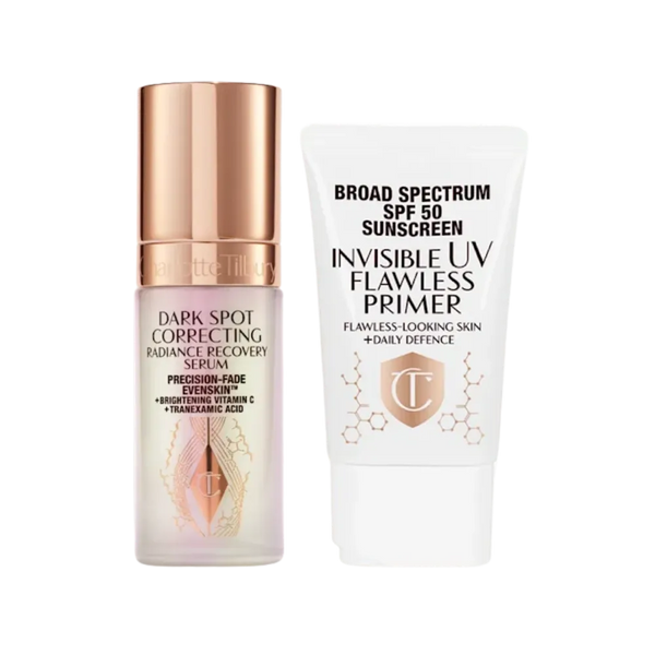 Charlotte Tilbury Dark Spot Correcting Invisible UV Duo Skincare Kit