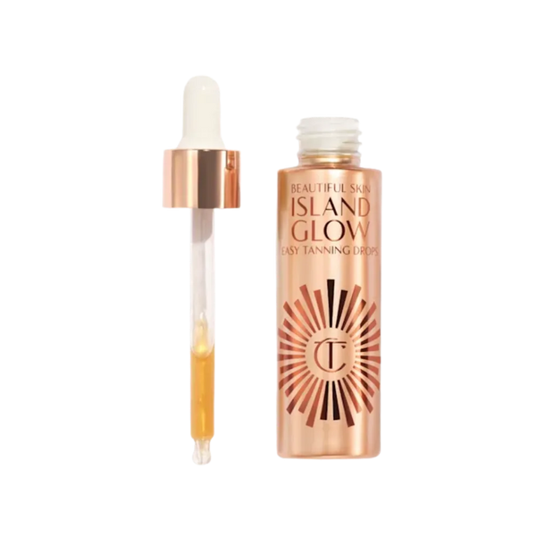 Charlotte Tilbury Beautiful Skin Island Glow Easy Tanning Drops Tan to Deep