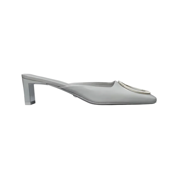 Tory Burch Ring Heeled Mule Loutre Gray