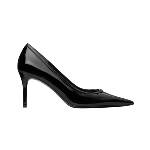 Tory Burch Double T Buckle Pump Perfect Black