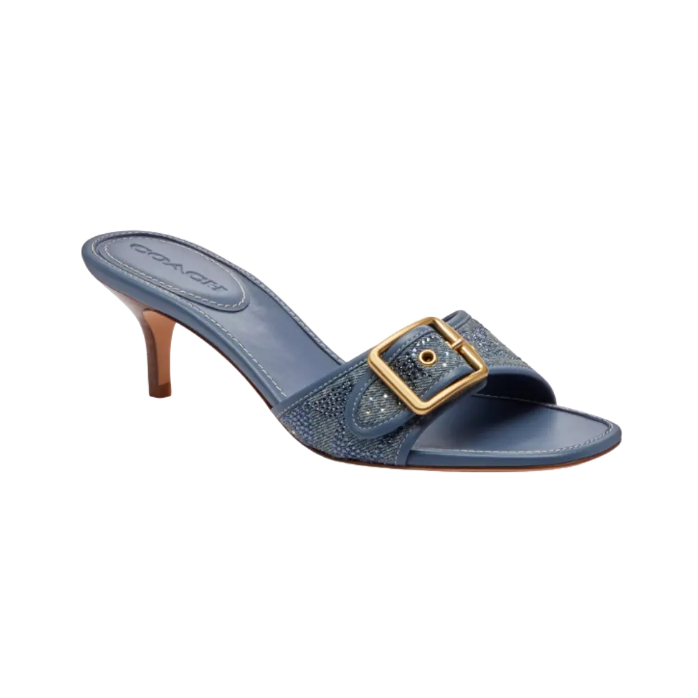 Coach Margot In Crystal Signature Denim