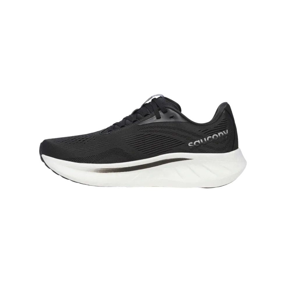 Saucony Ride 18 Black | White