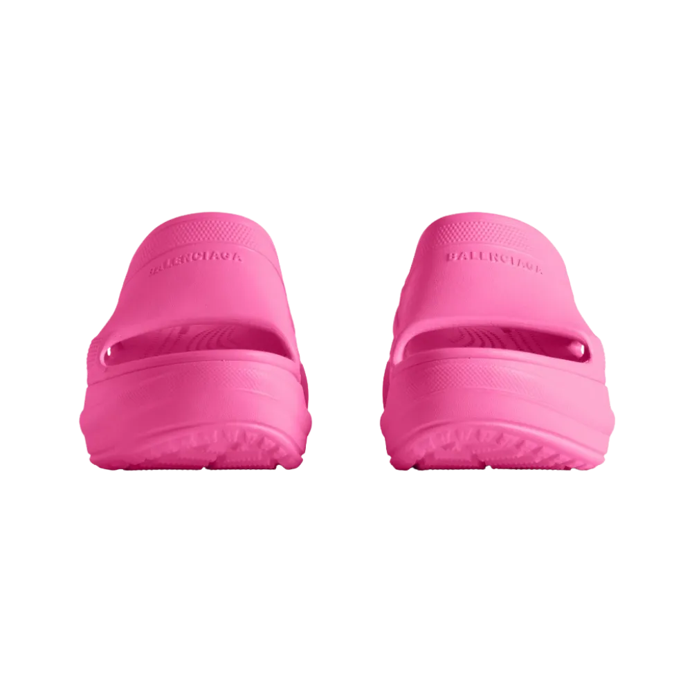 Balenciaga Pool Crocs Slide Sandal In Pink