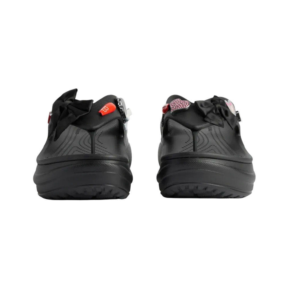 Balenciaga Crocs Thong Jibbitz In Black