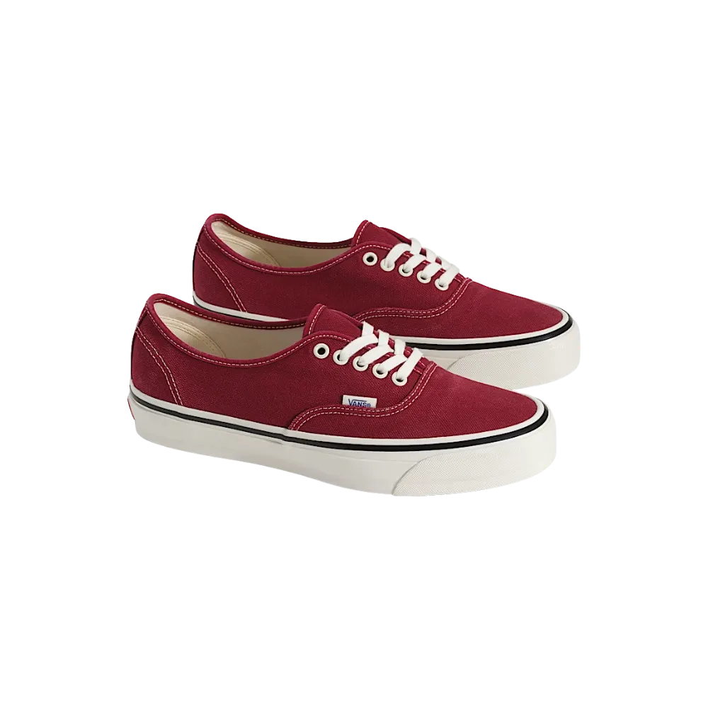 Vans Premium Authentic Shoe Bordeaux Red