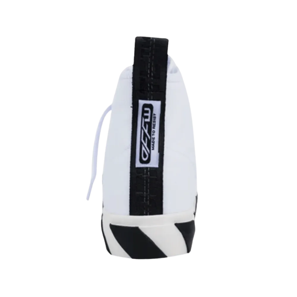 OFF-WHITE Mid Top Vulcanised Sneaker 'White'