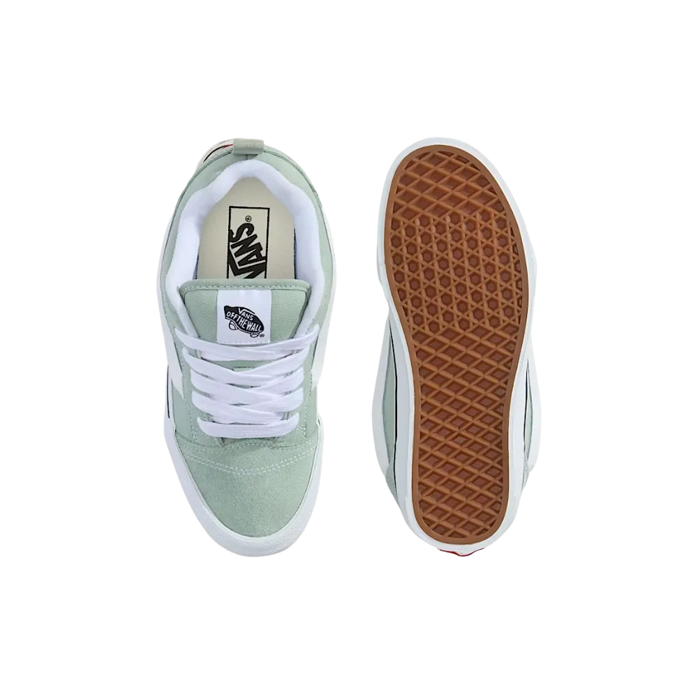 Vans Knu Skool Shoe Grey Olive Green