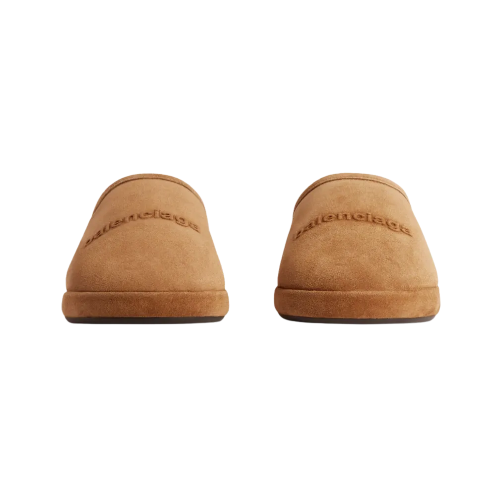 Balenciaga Alaska Slipper In Beige