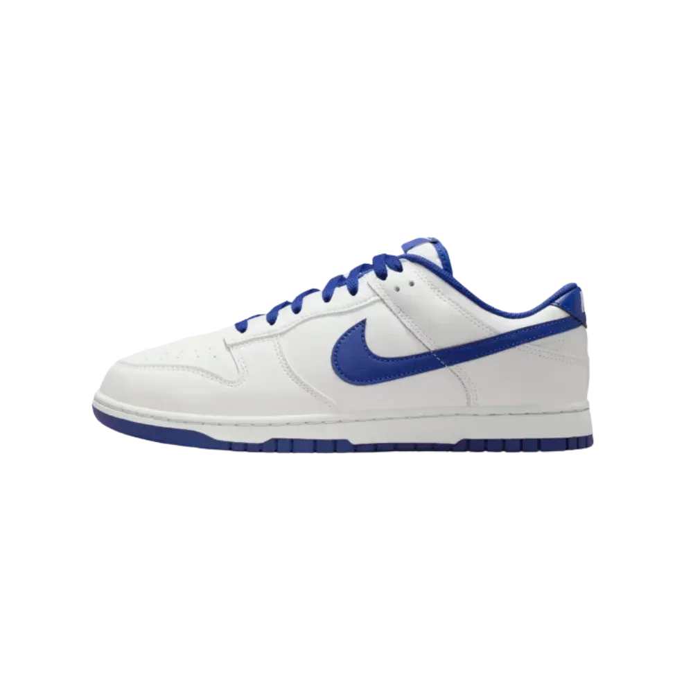 Nike Dunk Low Retro White Deep Royal Blue