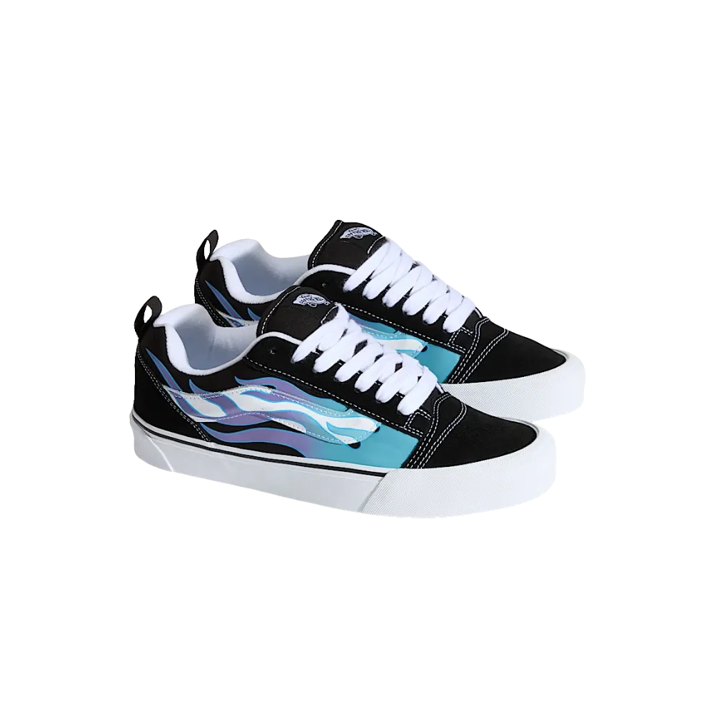 Vans Knu Skool Shoe Black And Blue