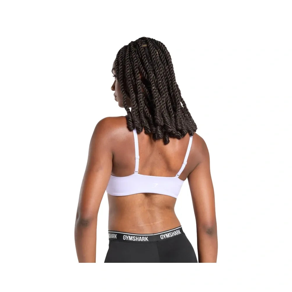 Gymshark Twist Front Bralette - Light Support Fresh Lilac