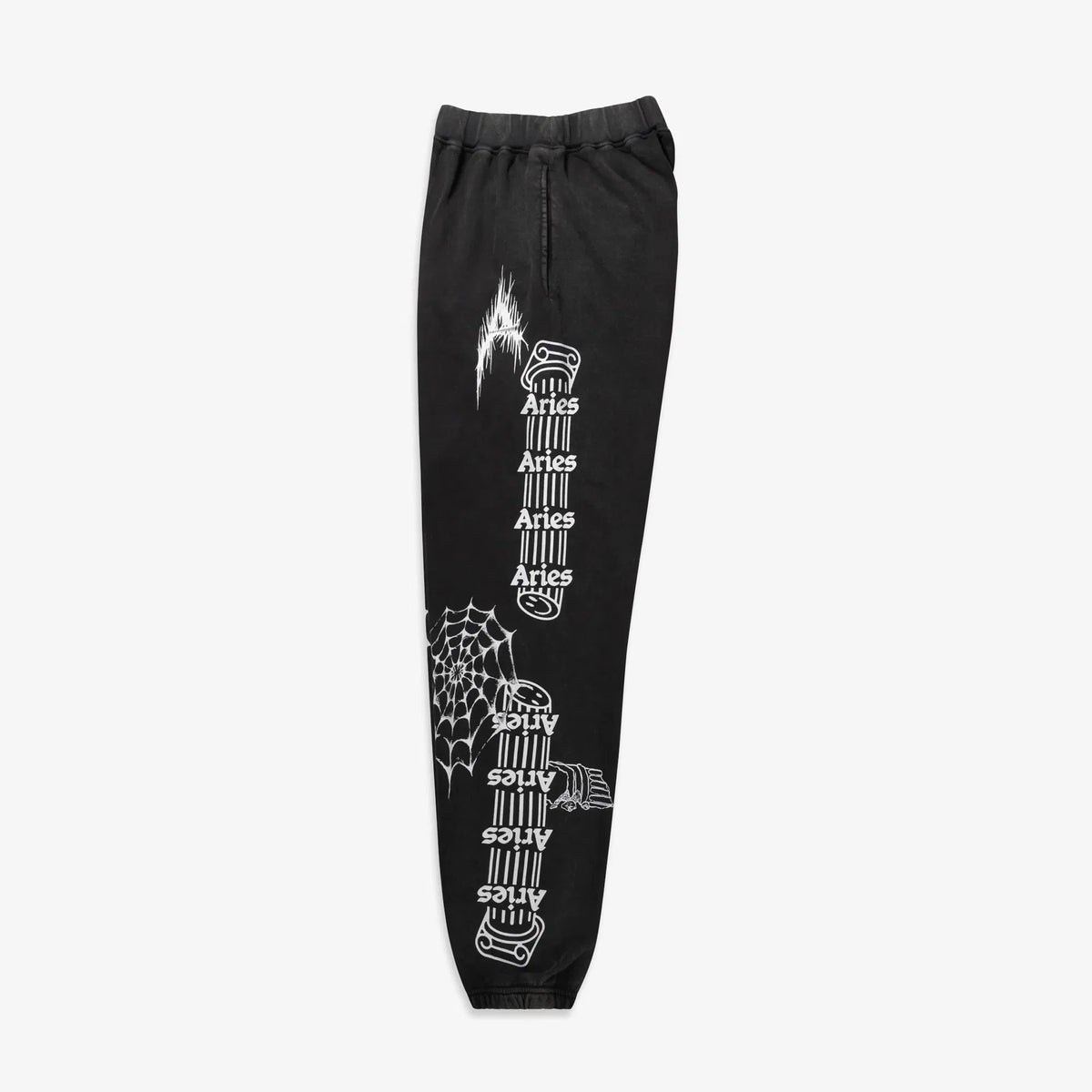 Aries Aries Aged Overlord Sweatpant { Black