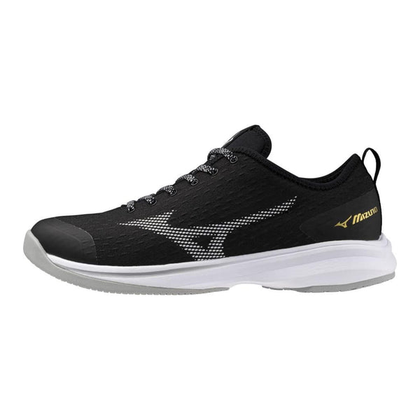 Mizuno Mizuno Men's Dominant 4 Low Turf Baseball Shoe Black White