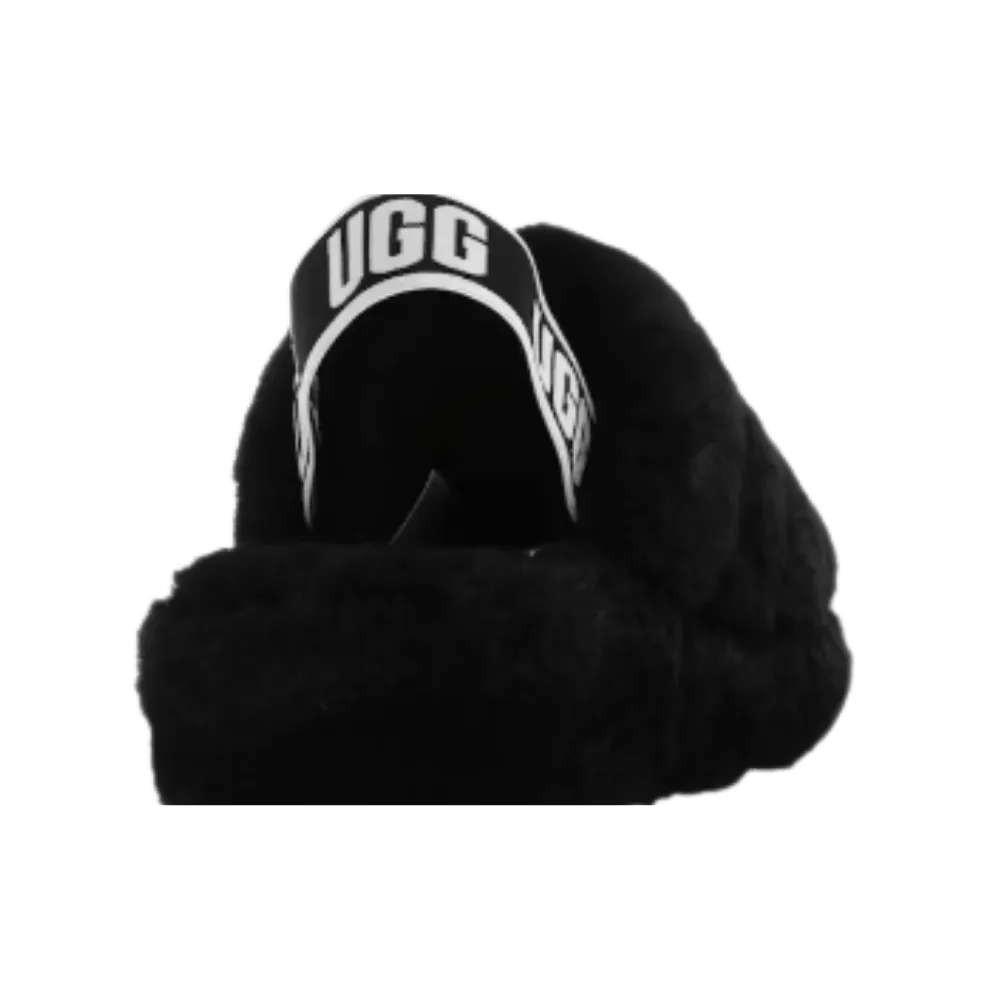 UGG Fluff Yeah Slide Black