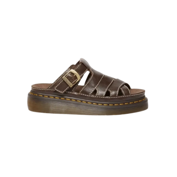 Dr Martens Maxxy Slide Brown