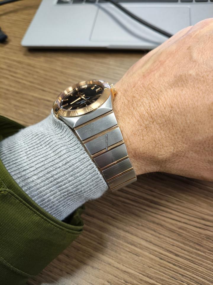 Omega Omega Constellation Men Gold Steel