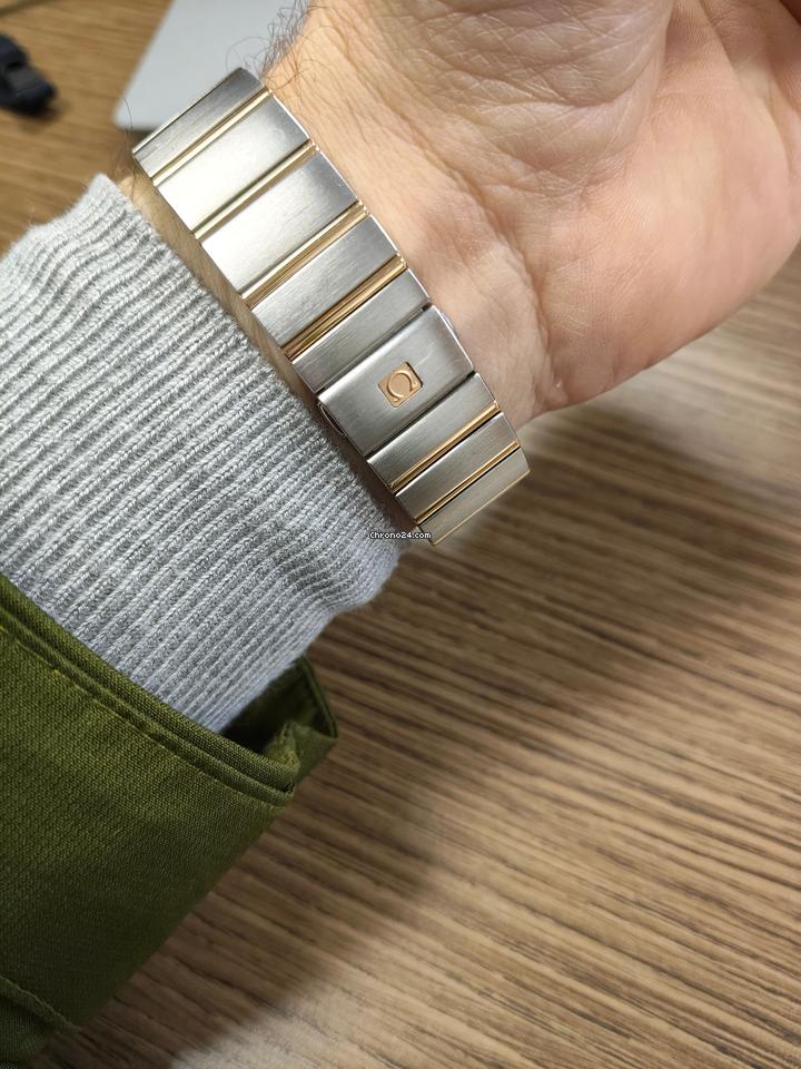 Omega Omega Constellation Men Gold Steel