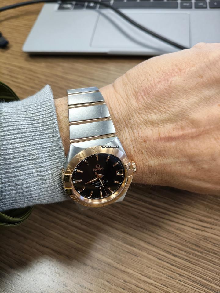 Omega Omega Constellation Men Gold Steel