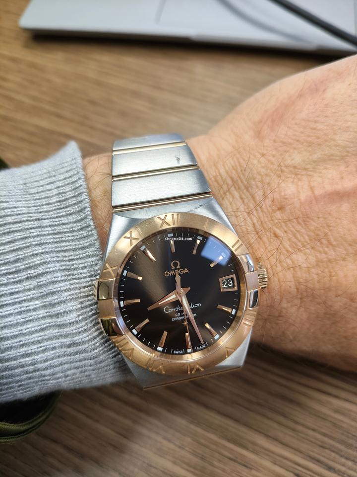 Omega Omega Constellation Men Gold Steel