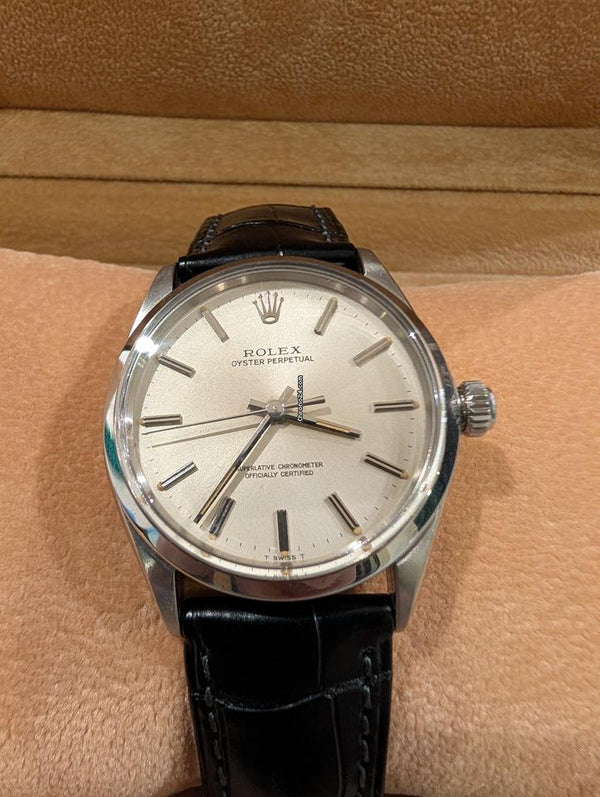 Rolex Rolex | Oyster Perpetual | 1003 | 34 x 39 mm | Alligator skin | Automatic