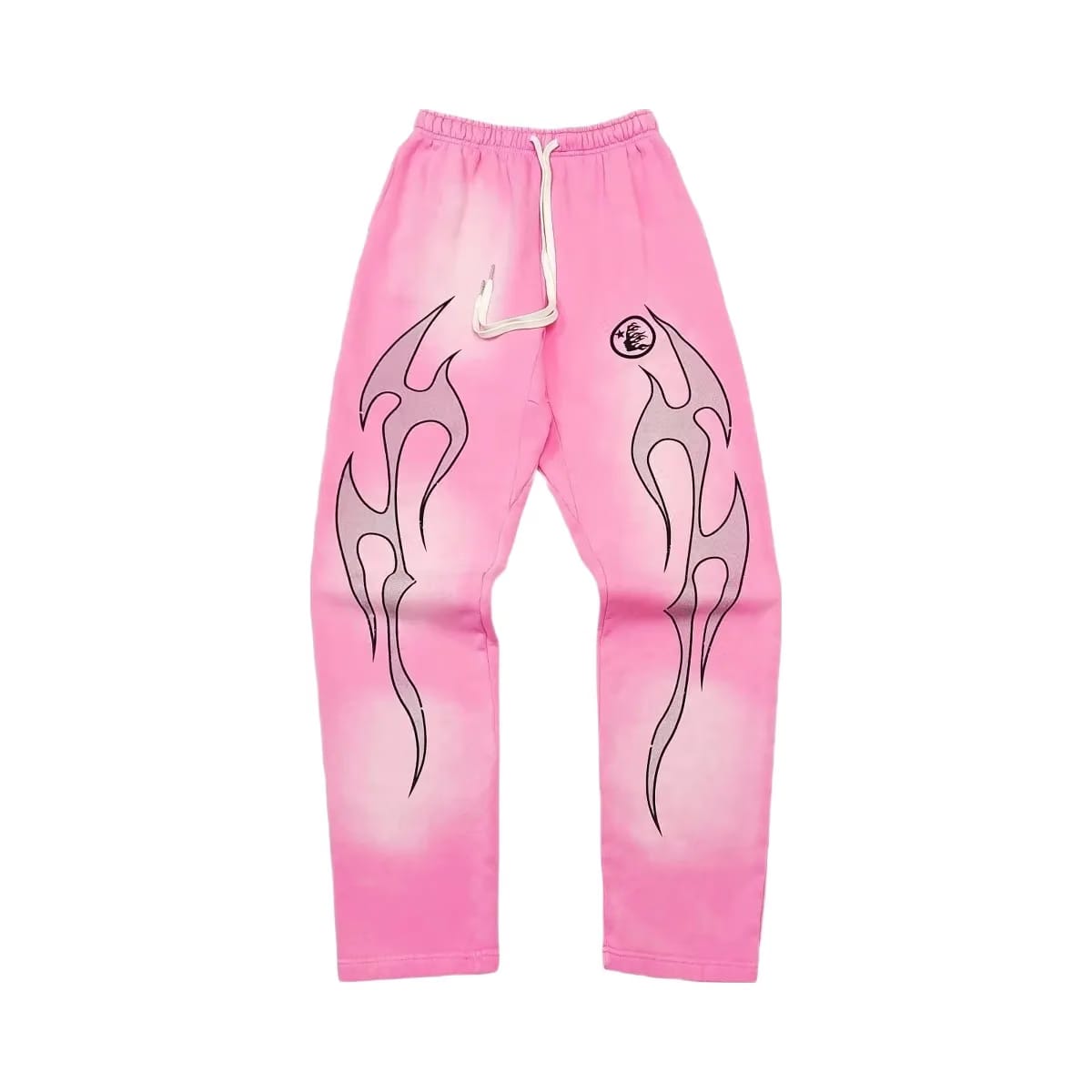 Hellstar Hellstar Flame Sweatpants Pink