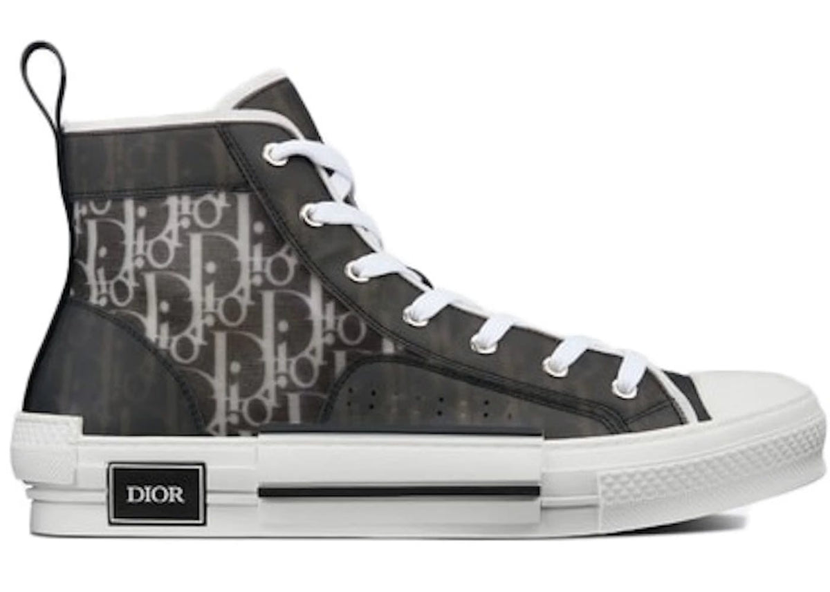 Dior Dior B23 High Black White Oblique