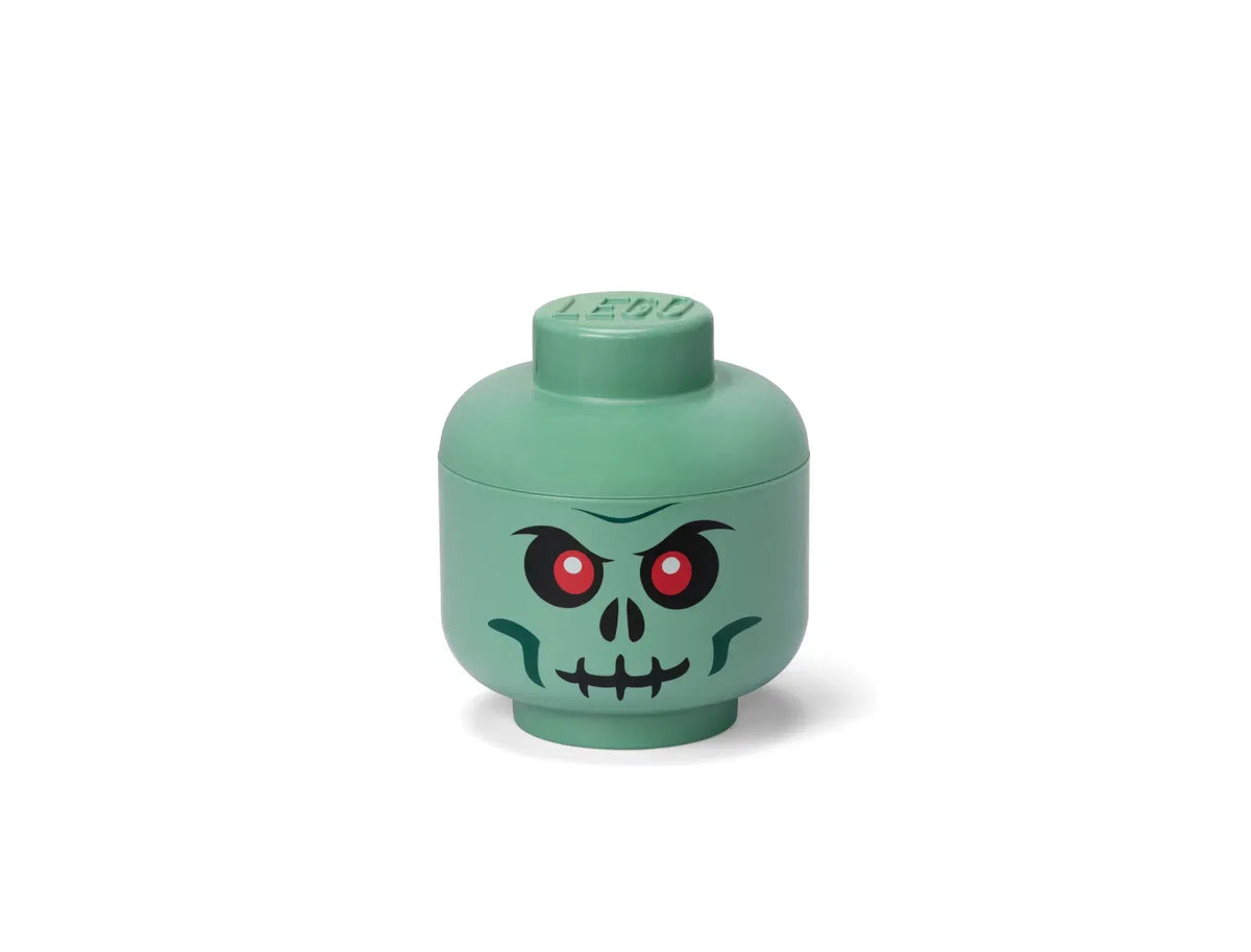 Lego Lego Small Skeleton Storage Head  Green