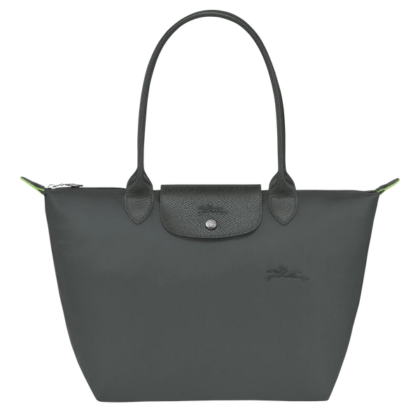 Longchamp Longchamp Le Pliage Green M Tote Bag Graphite
