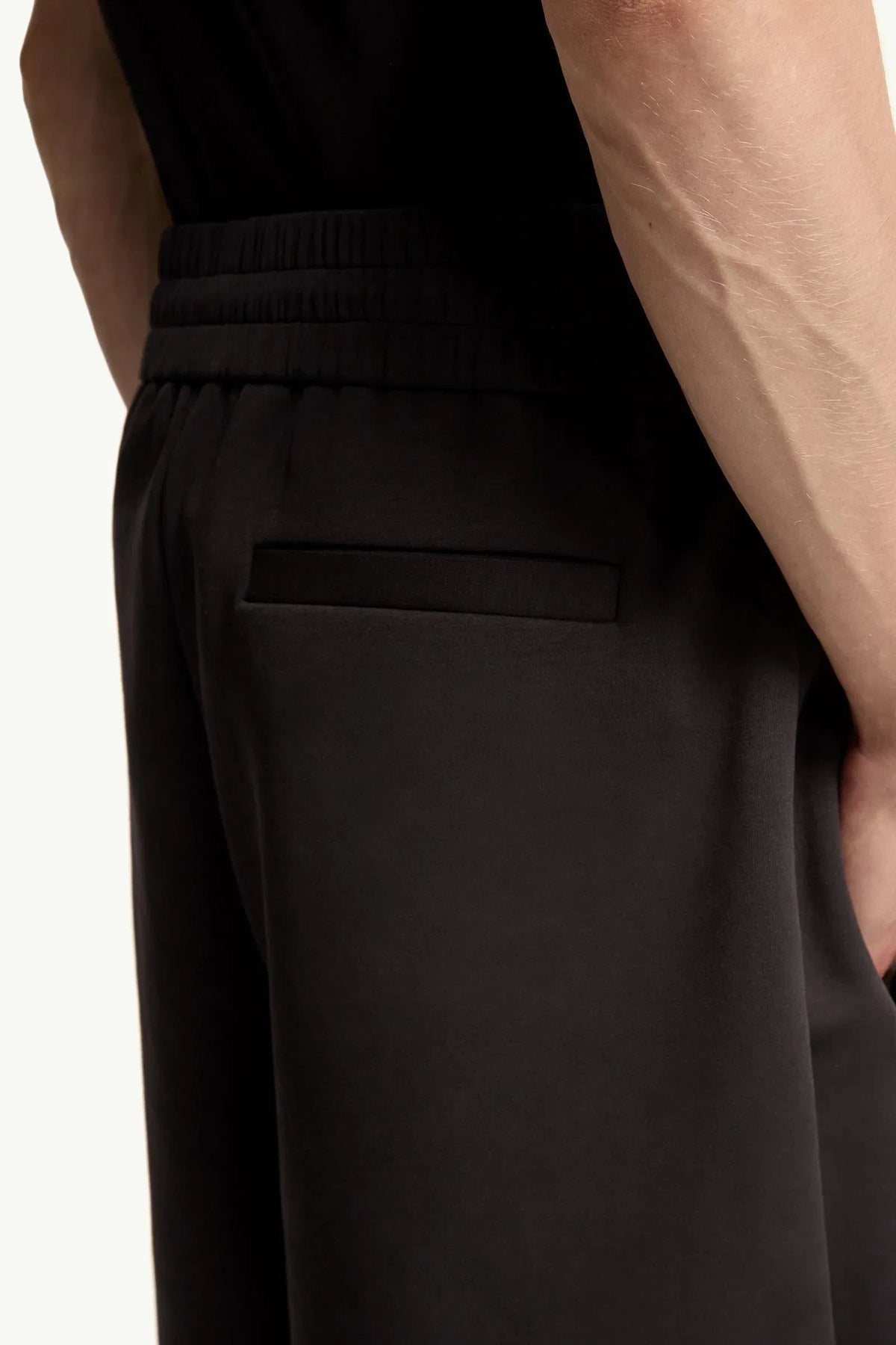 Moncler Moncler Interlock Cotton Blend Shorts Black Black
