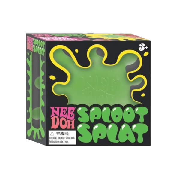 NeeDoh SplootSplat Squishy Fidget Toy Green