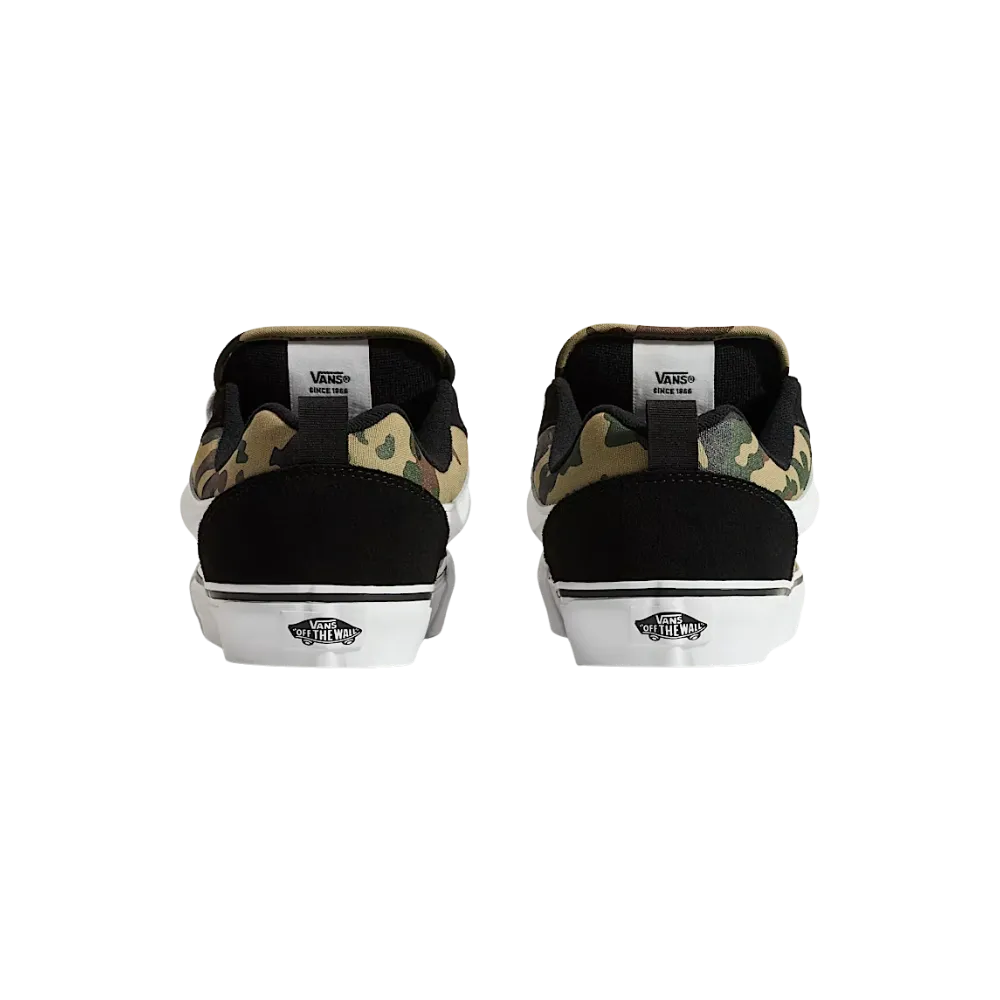 Vans Knu Skool Shoe Black And Green