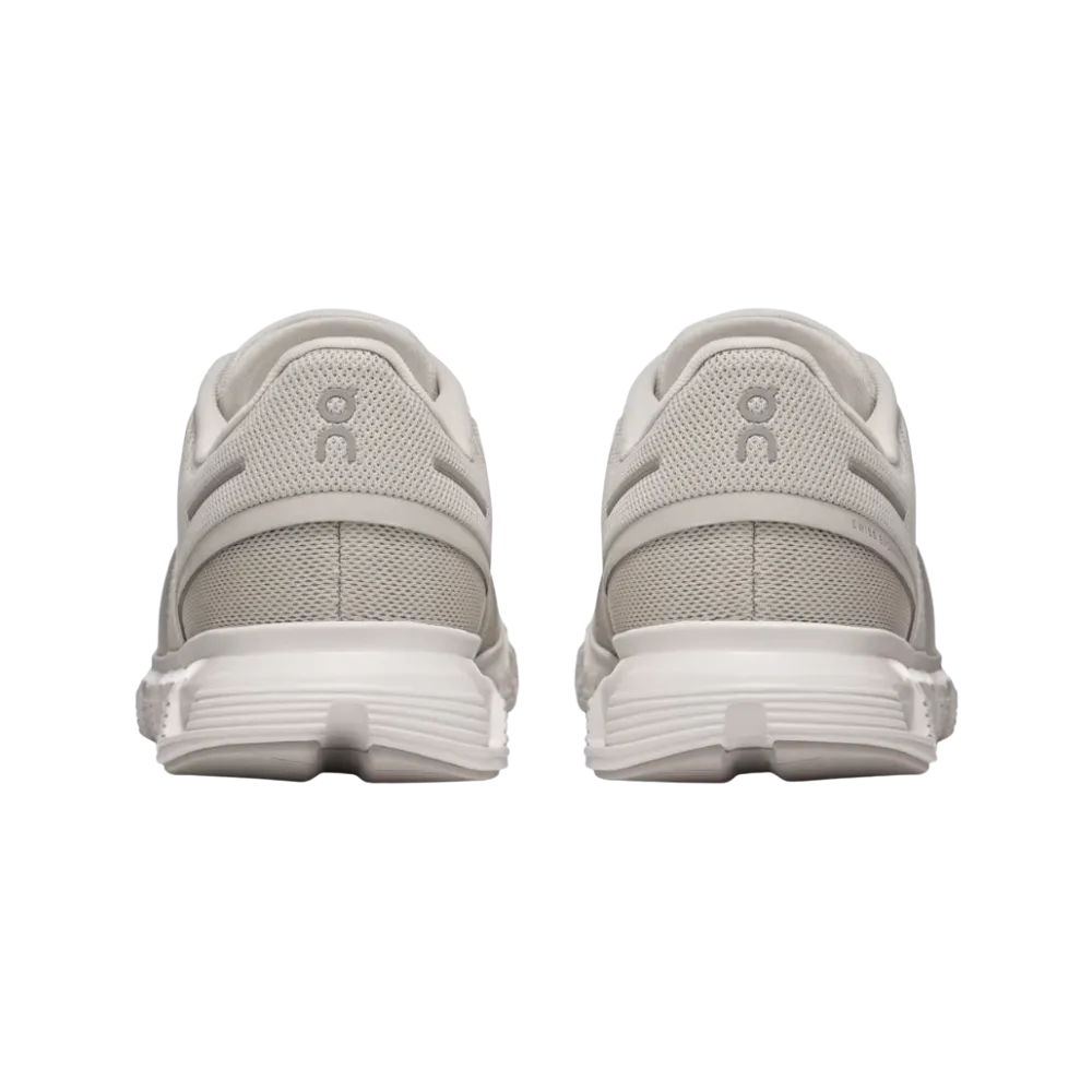 On Running Cloud 6 Pearl White