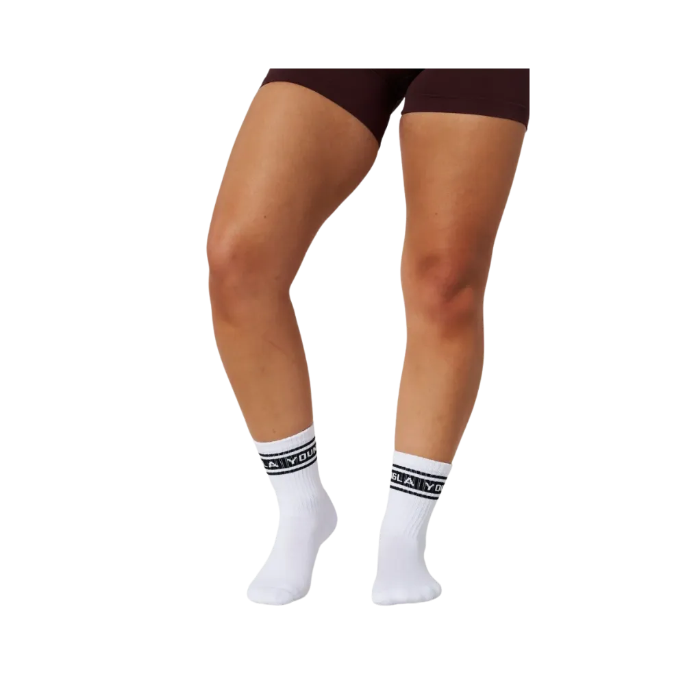 YoungLA Elevate crew socks Purple Pack