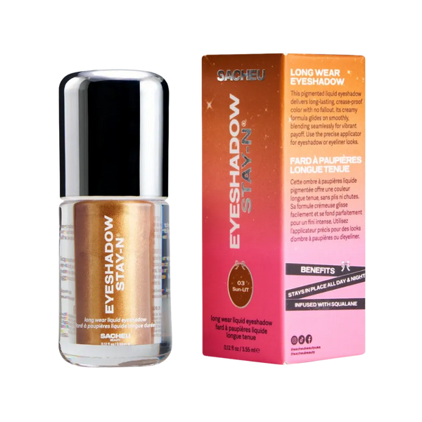 SACHEU Long Wear Liquid Eyeshadow STAY-N - Sun-Lit