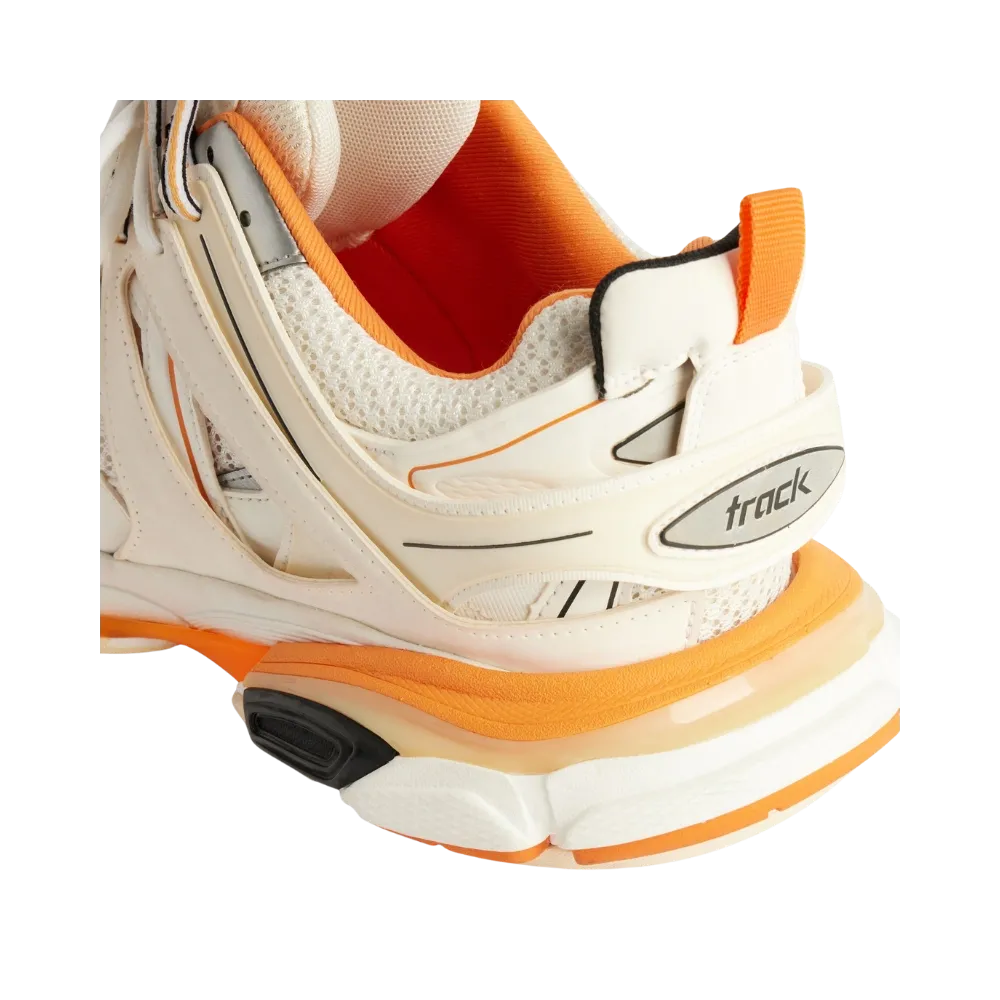 Balenciaga Track Sneaker In 'White Orange'
