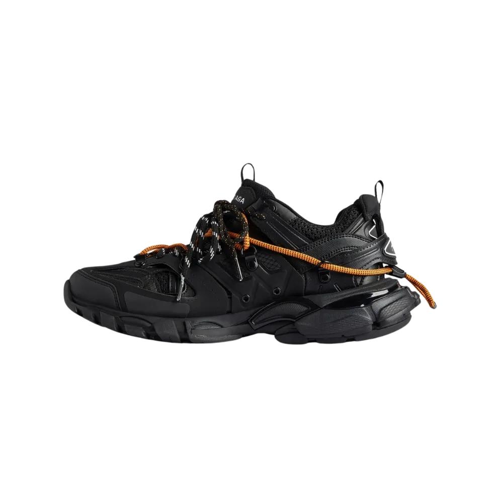 Balenciaga Track Trail Laces Sneaker In Black