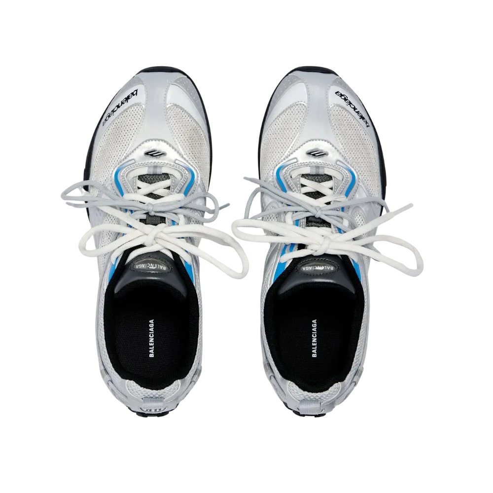 Balenciaga Radar Gradient Lines Sneaker In White
