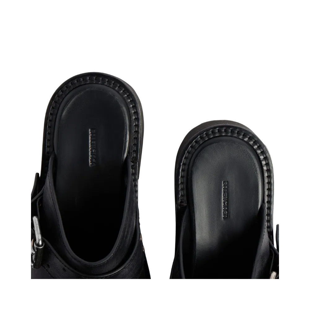 Balenciaga Venom Mule In Black