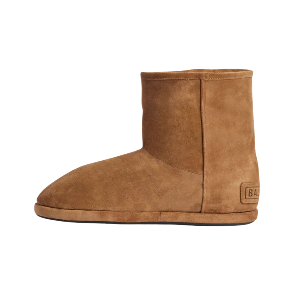 Balenciaga Alaska Soft Bootie In Brown