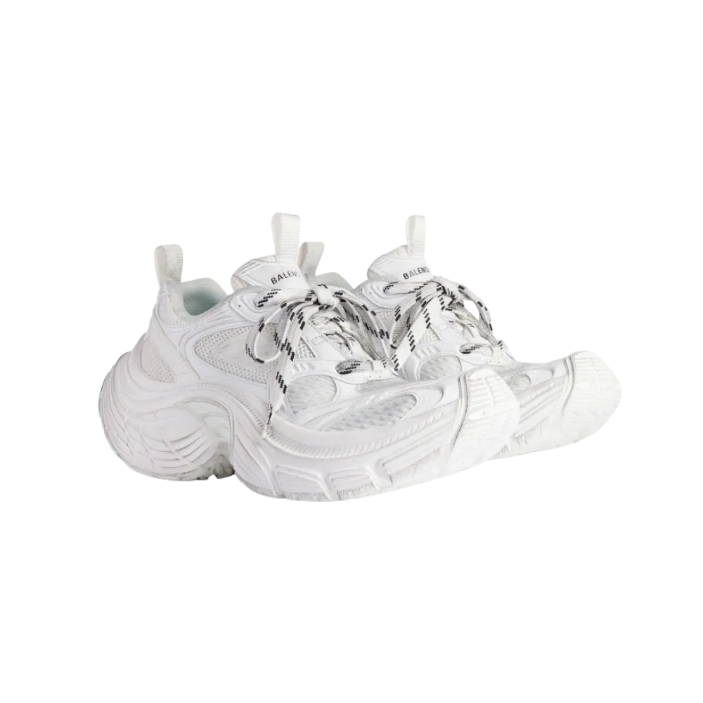 Balenciaga 6XL Sneaker In White Mesh