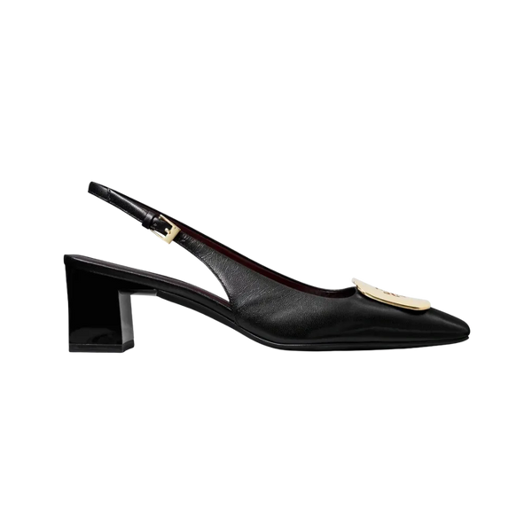 Tory Burch Georgia Slingback Perfect Black