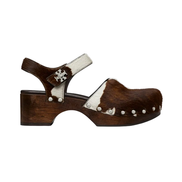 Tory Burch Turnlock Clog Mocha Brown