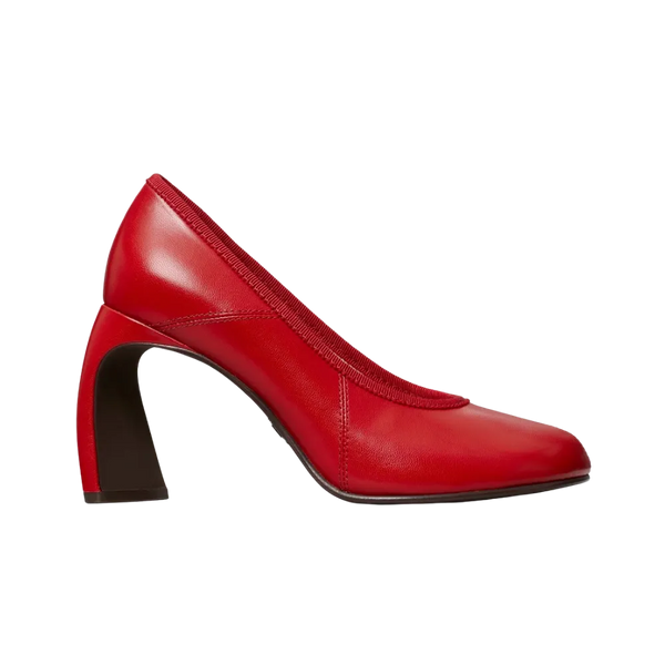 Tory Burch Peep-Toe Pump Red Sky