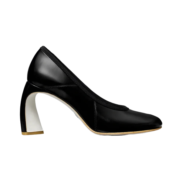 Tory Burch Peep-Toe Pump Perfect Black