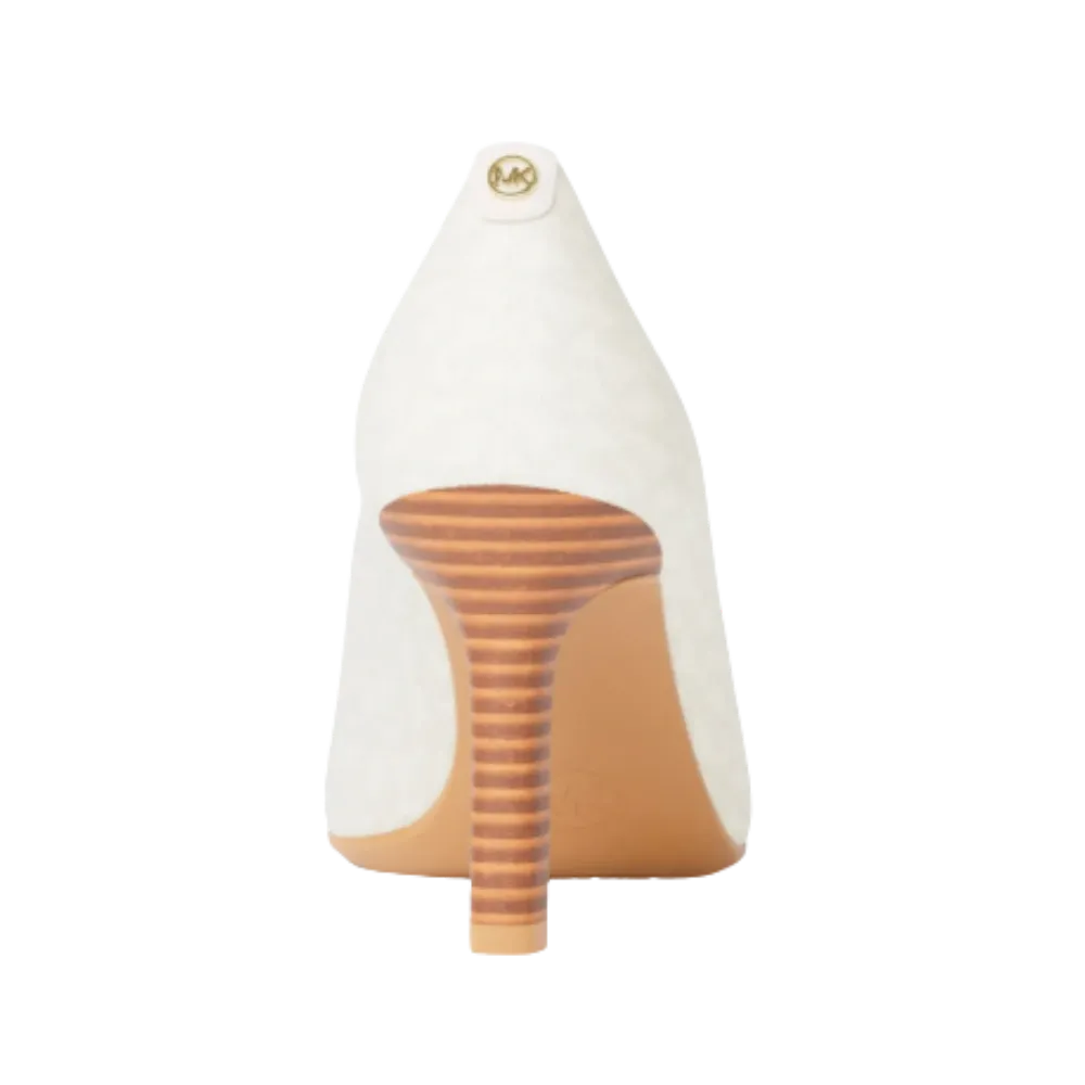 Michael Kors Willa Signature Logo Pump Vanilla